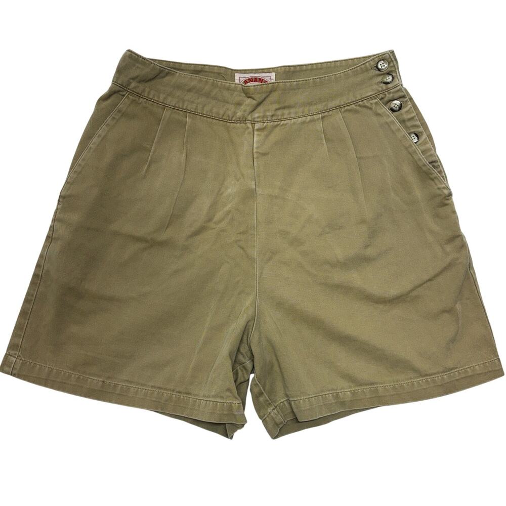 Vintage Banana Republic Safari Shorts Women 14 High Rise Old Label Mill Valley